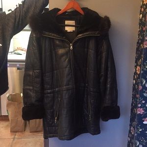 Marc NY Black 🖤 Leather Jacket 🧥